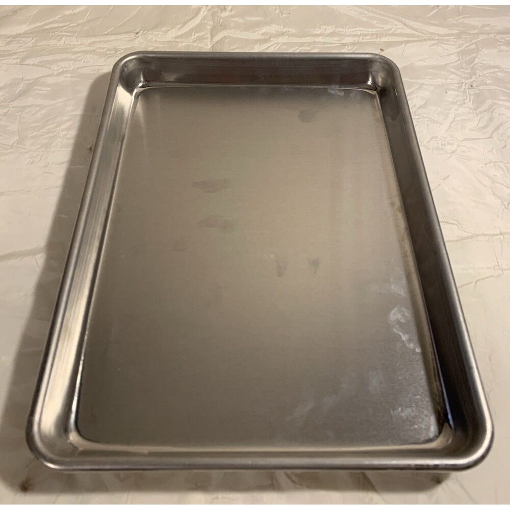 Commercial 9.5 X 13 1/4 Size Aluminum Baking Sheet Pan Bread Cookie VOLLRATH New